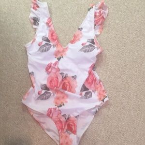 Sexy v neck bathing suit